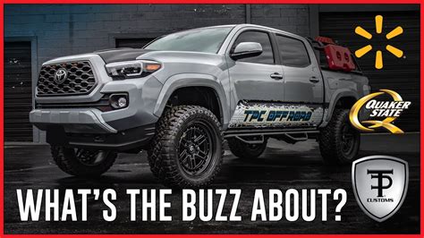 TPC Sweeps Custom 2020 Tacoma with WalMart and Quaker State.